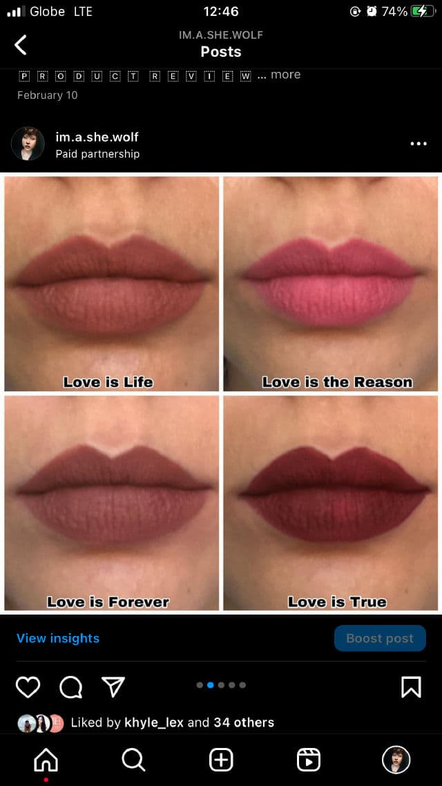 Ellana Cosmetics Lip in Luxe Liquid Lipstick review photo by Yssaaa