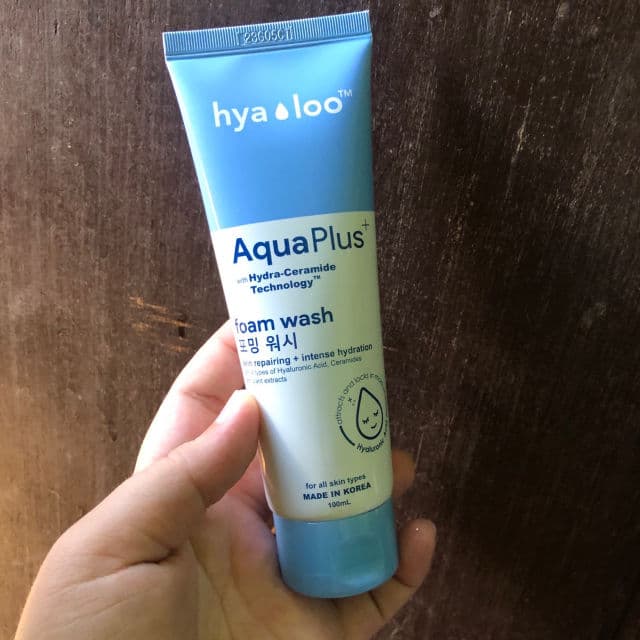 Hyaloo Aqua Plus Foam Wash review photo by Yssaaa