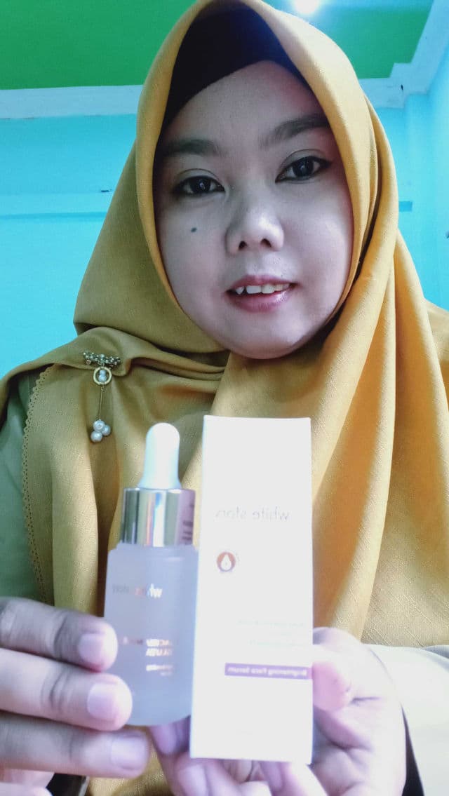 white story Brightening Serum review photo by Iffayulianto