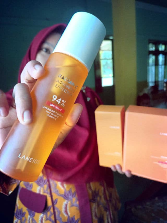 Laneige Radian-C Advanced Effector review photo by Iffayulianto