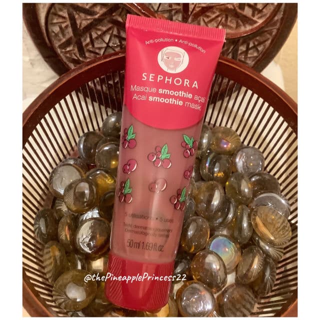 Sephora Collection Instant Masks Acai Smoothie review photo by thePineapplePrincess