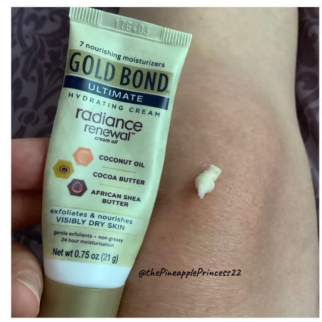 Gold Bond Ultimate Radiance Renewal Cream review photo by thePineapplePrincess