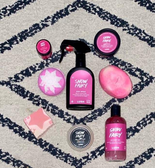 LUSH Snow Fairy Shower Gel review photo by luv2much
