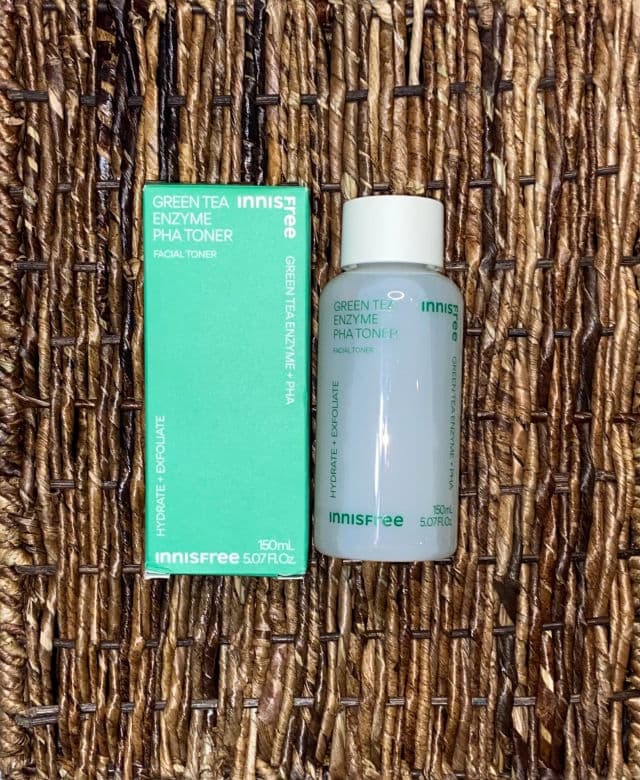 INNISFREE Green Tea Enzyme 7% PHA Gentle Exfoliating Toner review photo by luv2much