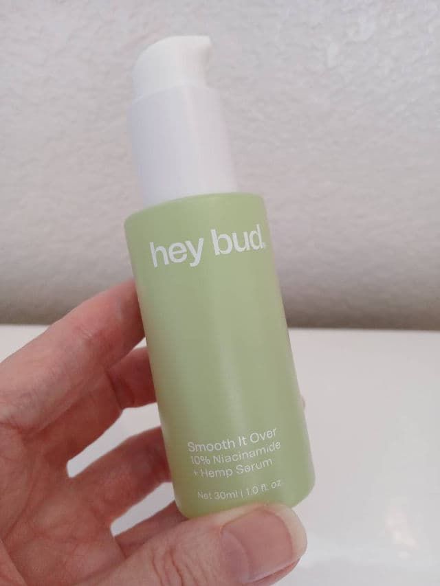 Hey Bud 10% Niacinamide + Hemp Serum review photo by PattiL