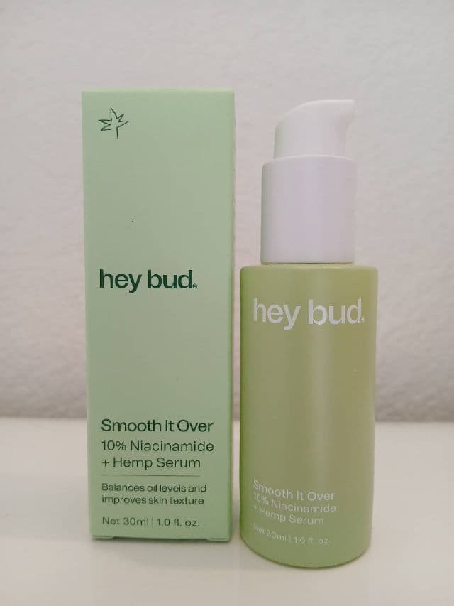 Hey Bud 10% Niacinamide + Hemp Serum review photo by PattiL