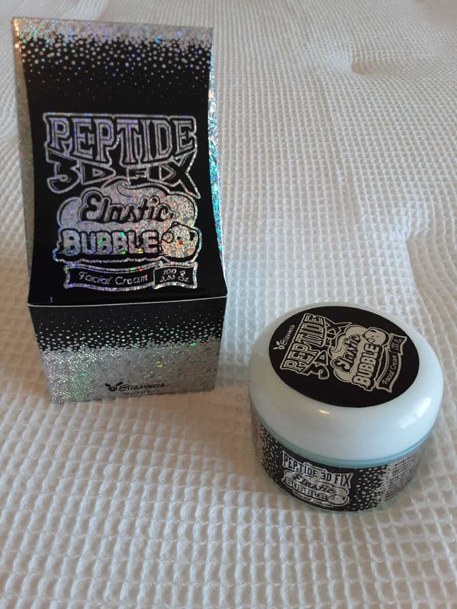 ELIZAVECCA Peptide 3D Fix Elastic Bubble Facial Cream review photo by PattiL