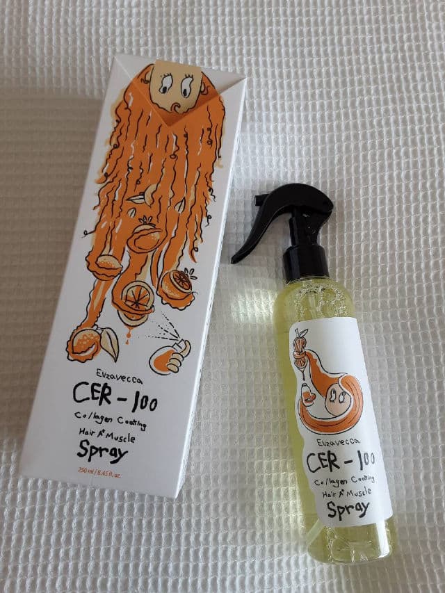 ELIZAVECCA CER-100 Collagen Coating Hair A+ Muscle Spray	 review photo by PattiL