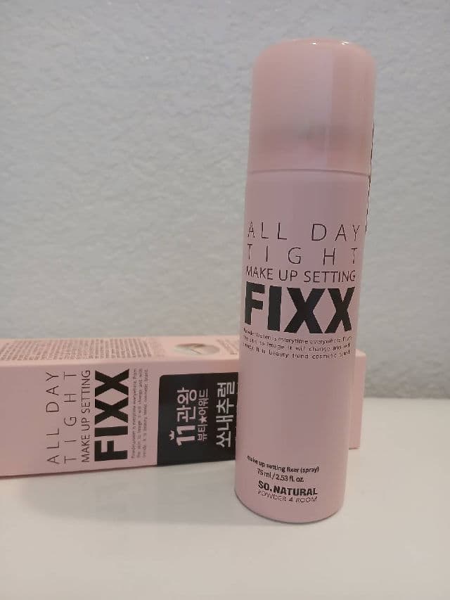 So Natural All Day Tight Make Up Setting Fixer General Mist review photo by PattiL