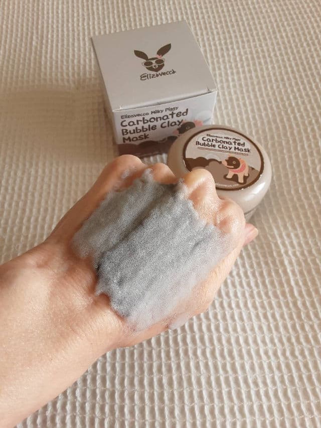 ELIZAVECCA Carbonated Bubble Clay Mask review photo by PattiL