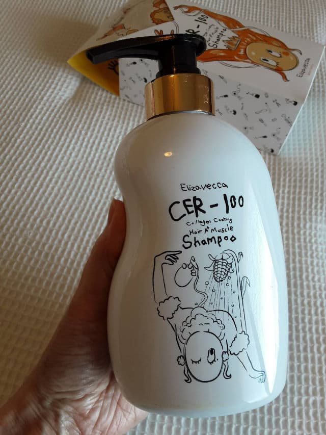 ELIZAVECCA CER-100 Collagen Coating Hair Muscle Shampoo review photo by PattiL