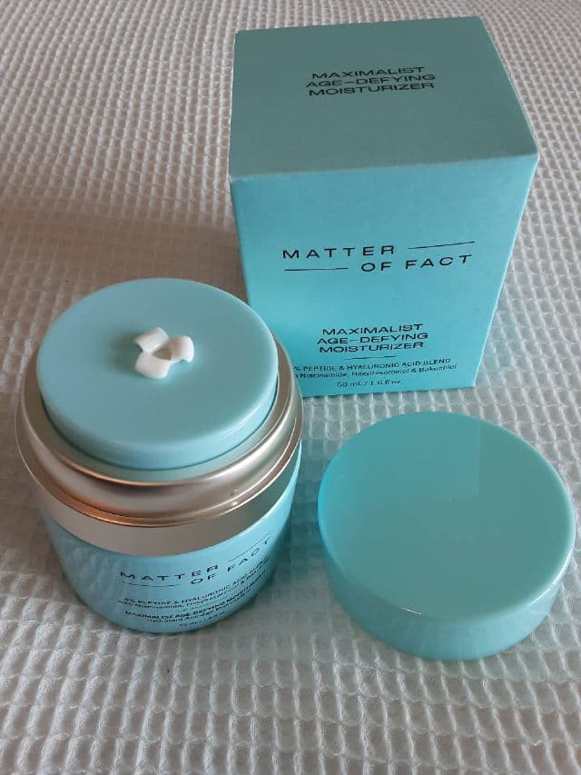 MATTER OF FACT Maximalist Age-defying Moisturizer review photo by PattiL