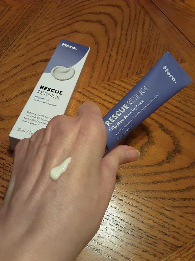 Hero Cosmetics Rescue Retinol review photo by PattiL