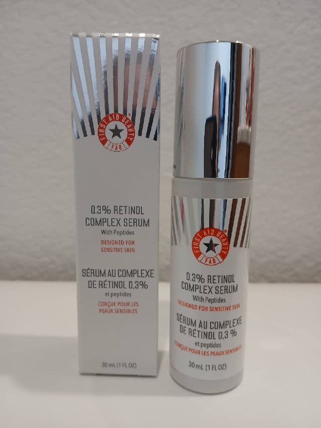 First Aid Beauty 0.3% Retinol Complex Serum with Peptides review photo by PattiL