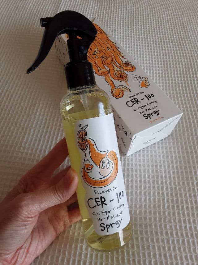 ELIZAVECCA CER-100 Collagen Coating Hair A+ Muscle Spray	 review photo by PattiL