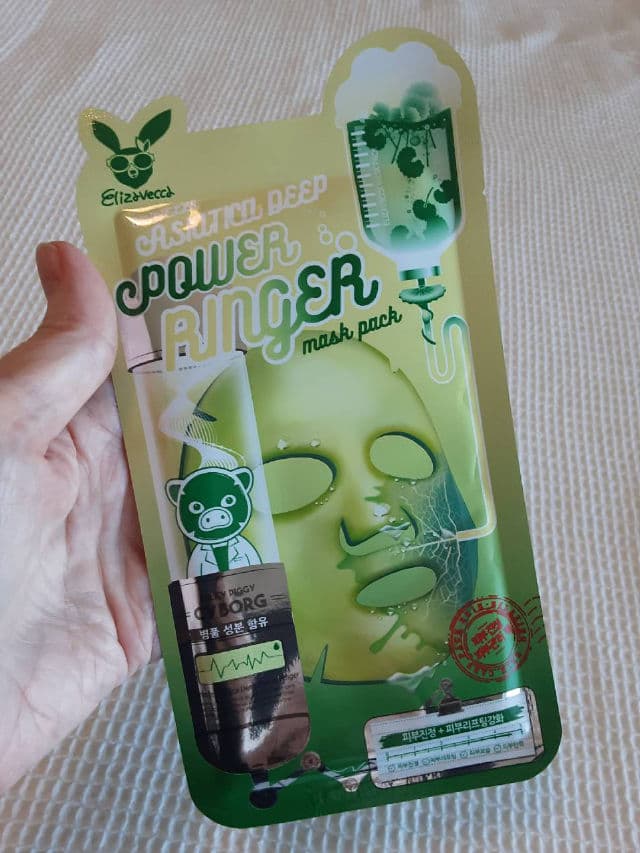 ELIZAVECCA Power Ringer Mask Pack: Centella Asiatica Deep review photo by PattiL