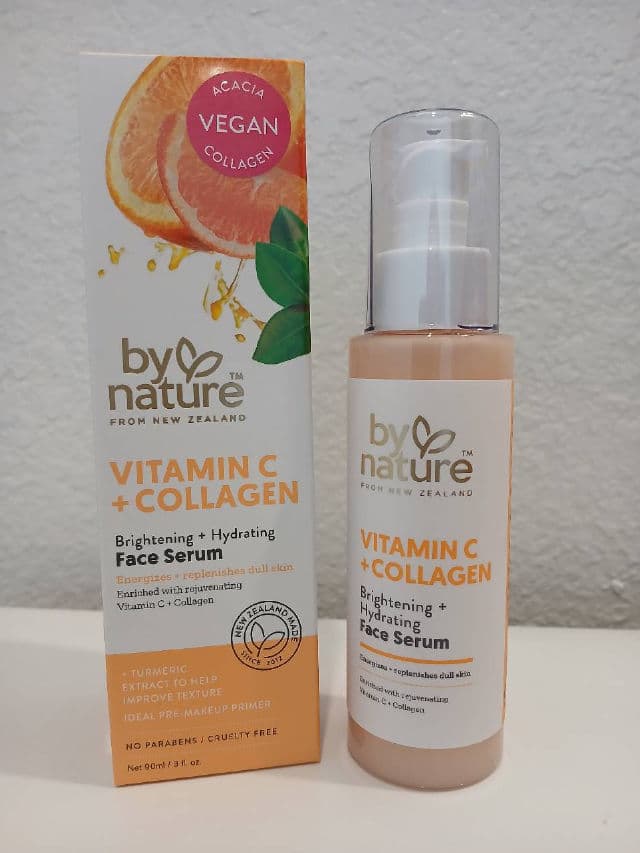 By Nature Brightening Face Serum With Vitamin C + Collagen review photo by PattiL