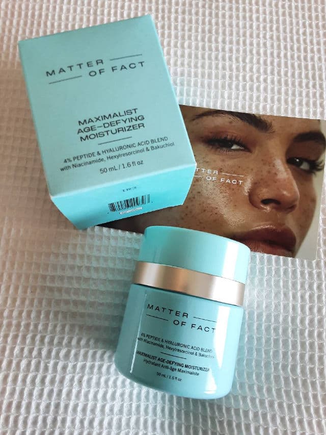 MATTER OF FACT Maximalist Age-defying Moisturizer review photo by PattiL