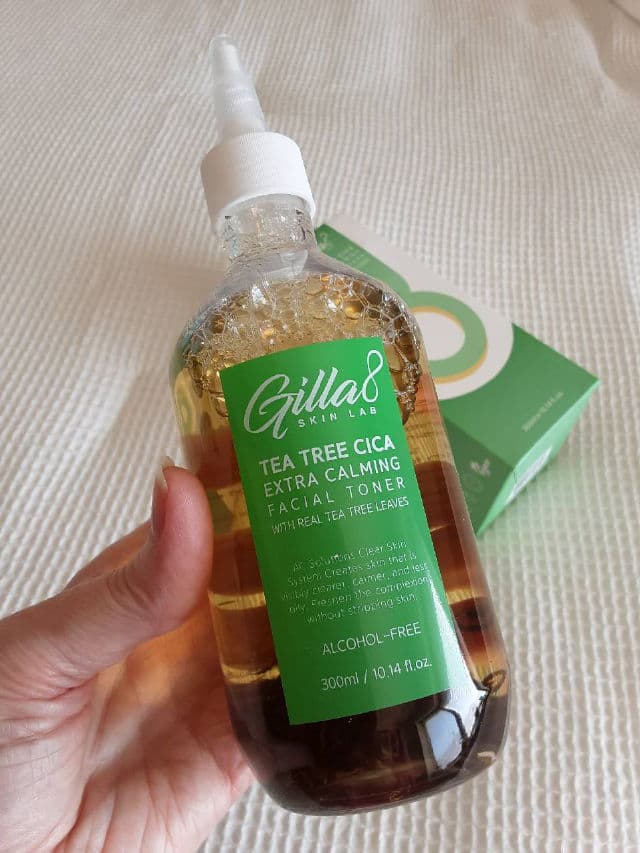 Gilla8 Tea Tree Cica Extra Calming Facial Toner review photo by PattiL