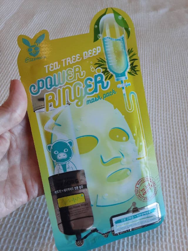 ELIZAVECCA Power Ringer Mask Pack: Tea Tree Deep review photo by PattiL