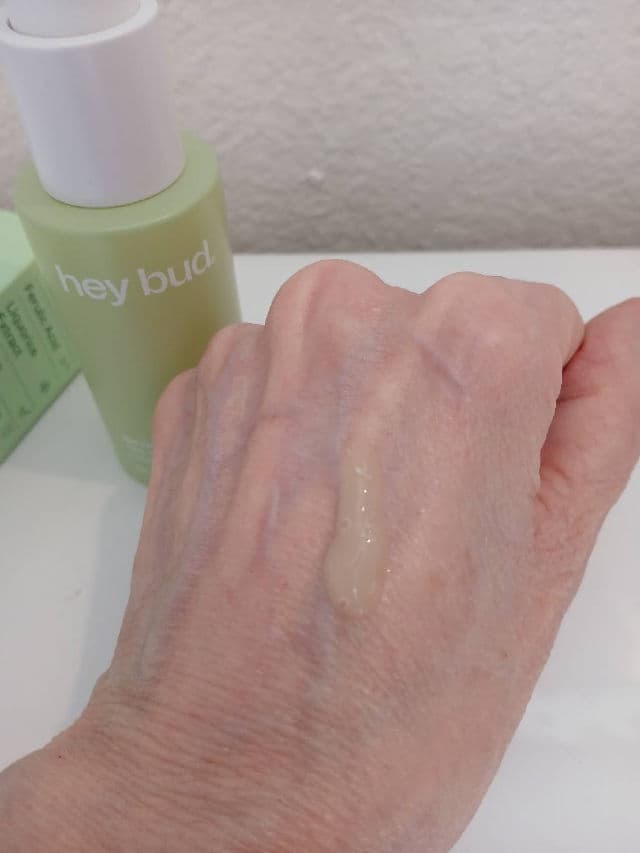 Hey Bud 10% Niacinamide + Hemp Serum review photo by PattiL