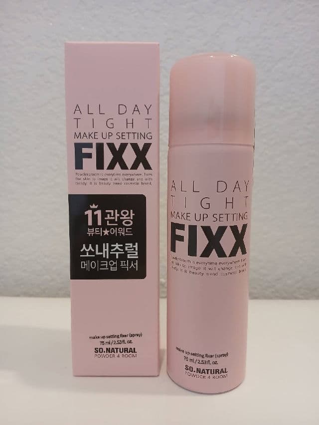 So Natural All Day Tight Make Up Setting Fixer General Mist review photo by PattiL