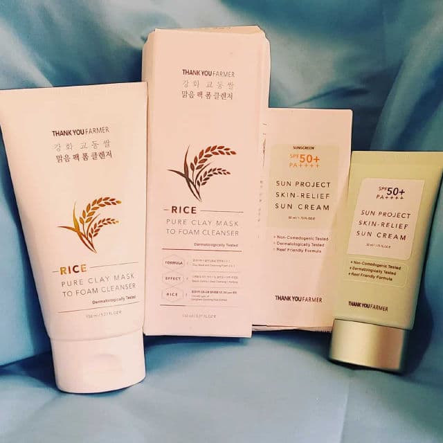 Rice Pure Clay Mask to Foam Cleanser product review