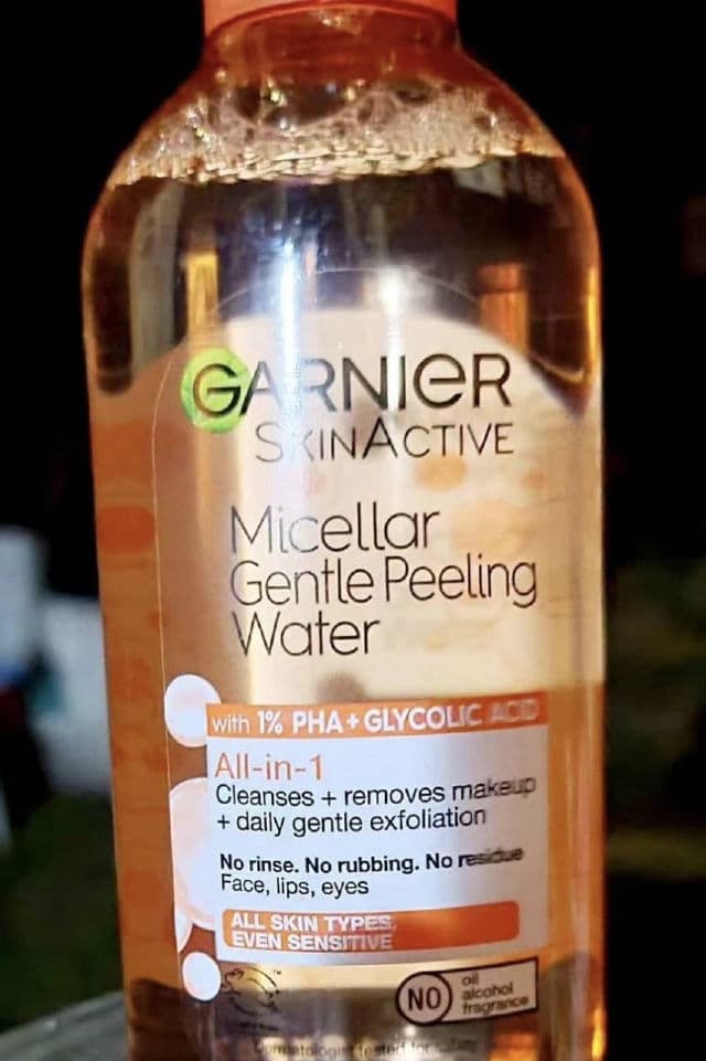 Garnier SkinActive Water Rose Micellar Cleansing Water review photo by KristyLynn5487