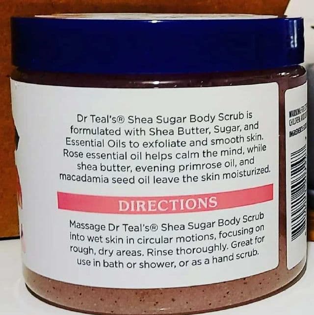 Dr Teal's Shea Sugar Body Scrub with Rose Essential Oil  review photo by KristyLynn5487