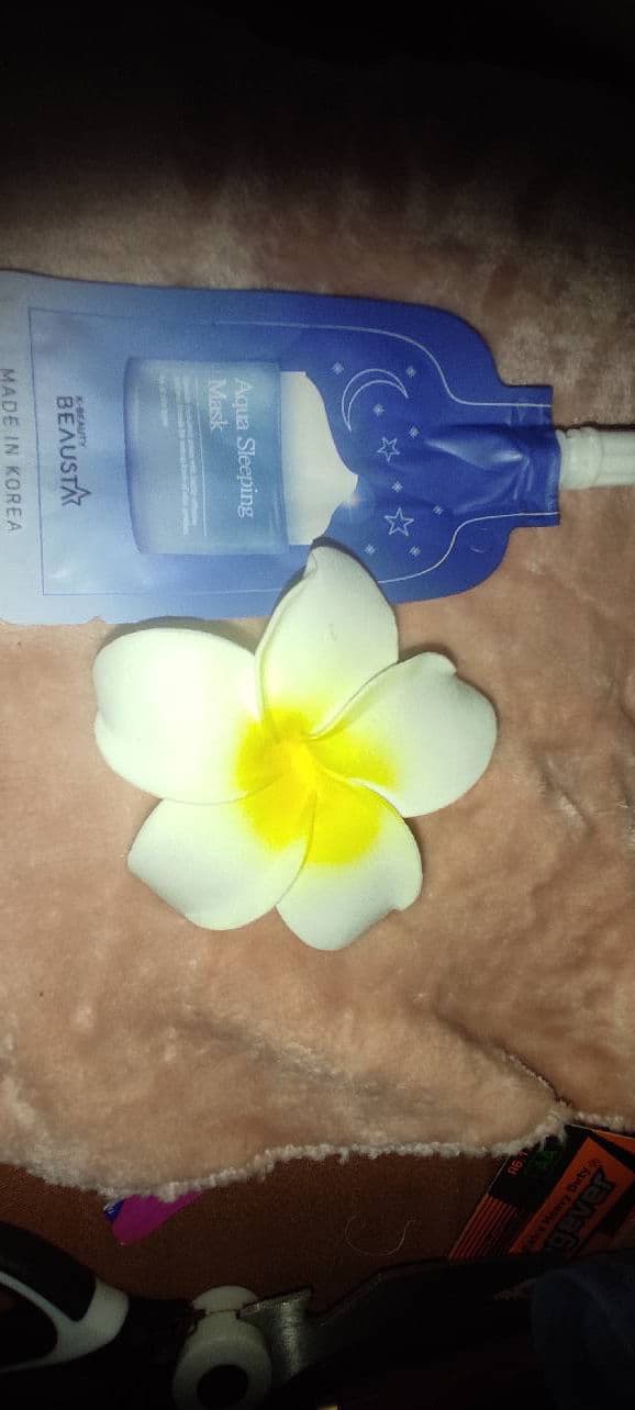 Beausta Aqua Sleeping Mask review photo by mamalisa