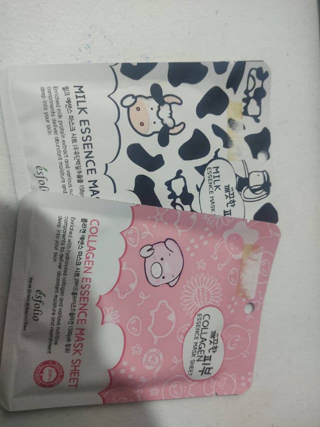 ESFOLIO Pure Skin Collagen Essence Mask Sheet review photo by mamalisa