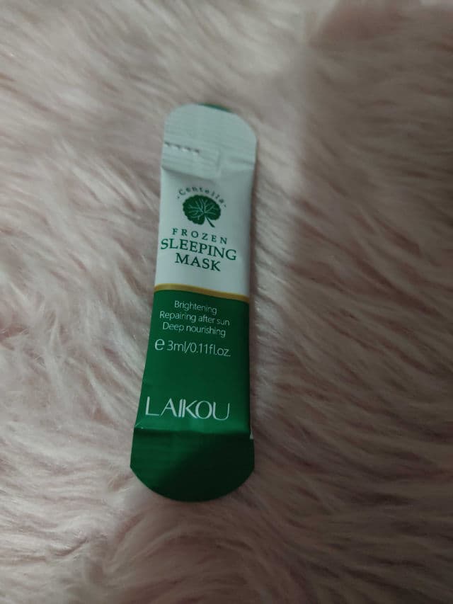 Laikou Centella Frozen Sleeping Mask review photo by mamalisa