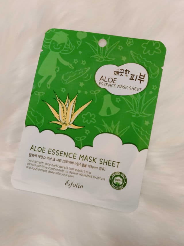 ESFOLIO Pure Skin Aloe Essence Mask Sheet review photo by ginny9440