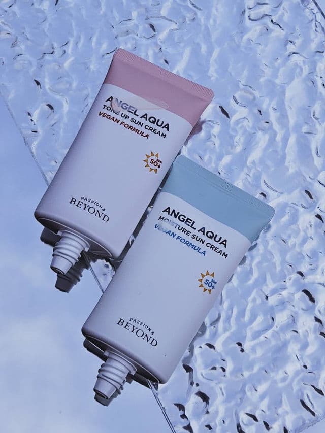 Beyond Angel Aqua Tone Up Sun Cream SPF50+ PA++++ review photo by nessietu