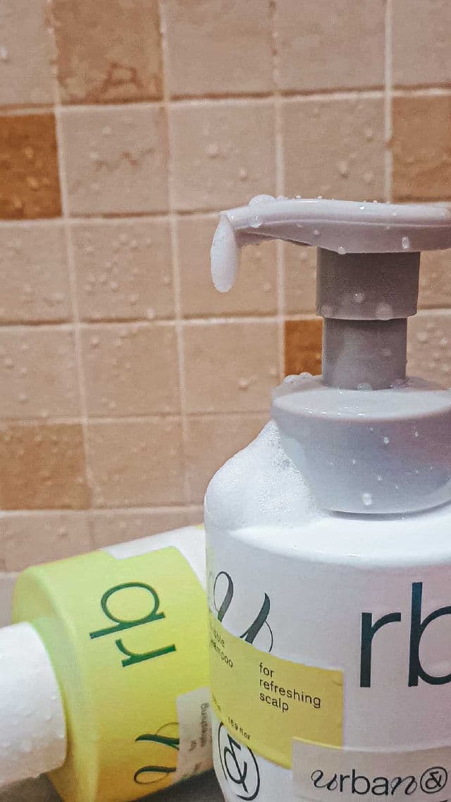 Urbanand Bubble Shampoo for Refreshing Scalp review photo by nessietu
