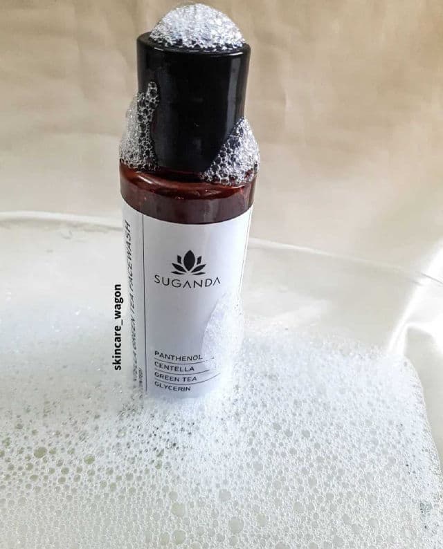 Suganda Centella Green Tea Facewash review photo by shilpinaik