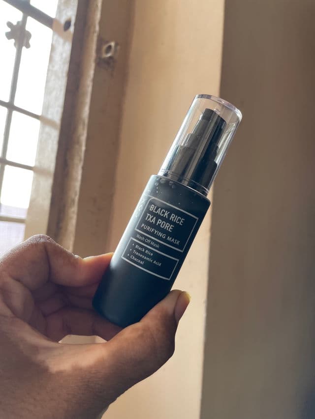 Black Rice TXA Pore Purifying Mask product review