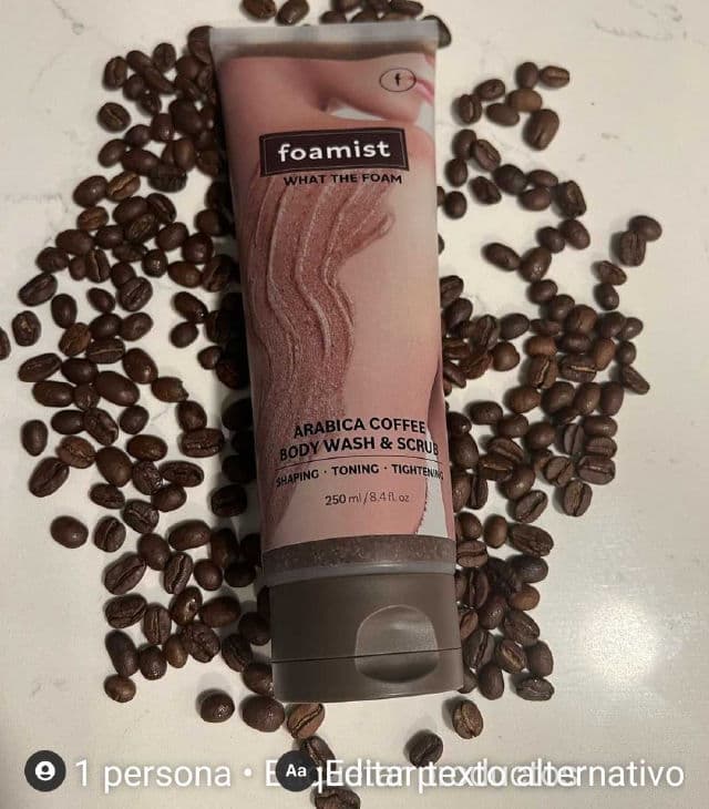 FOAMIST Arabica Coffee Body Wash & Scrub review photo by Armandokurumilla 