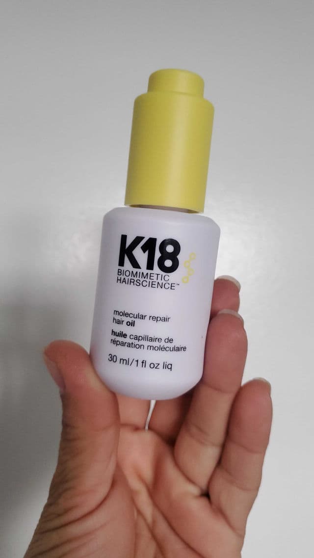 K18 Biomimetic Hairscience Molecular Repair Hair Oil review photo by Armandokurumilla 
