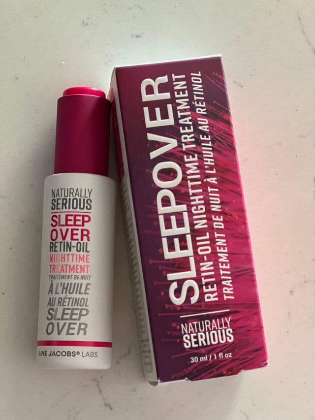 Naturally Serious Sleepover Retin-Oil Nighttime Treatment review photo by Armandokurumilla 