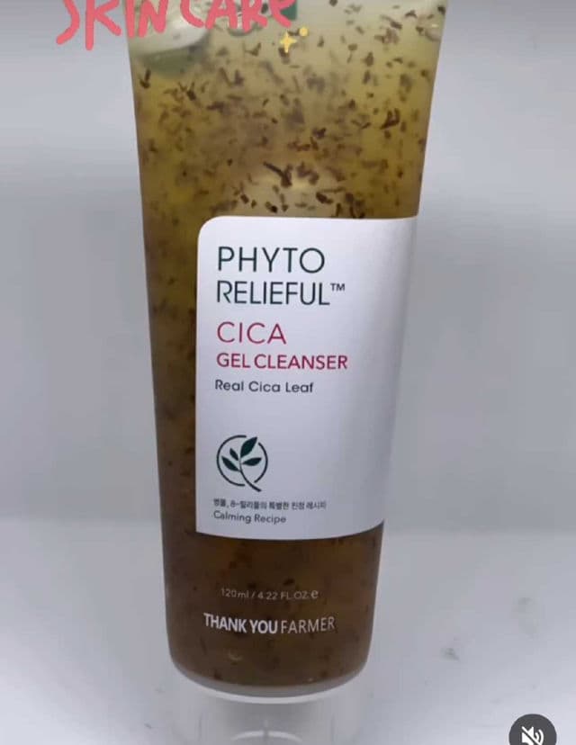 THANK YOU FARMER Phyto Relieful™ Cica Gel Cleanser review photo by calvokurumilla
