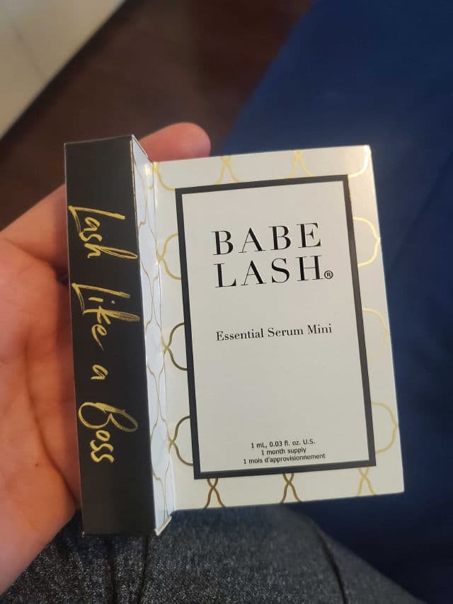 Babe Lash Essential Serum review photo by calvokurumilla