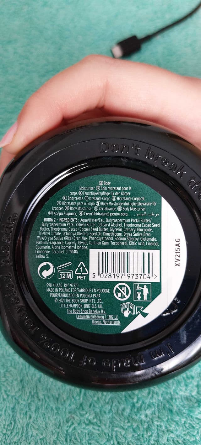 Shea Nourishing Body Butter product review