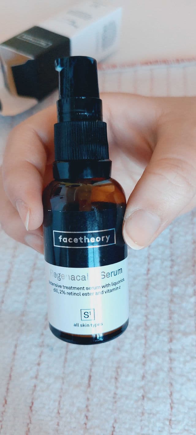 facetheory Regenacalm 2% Retinol and Vitamin C Serum review photo by xokera81