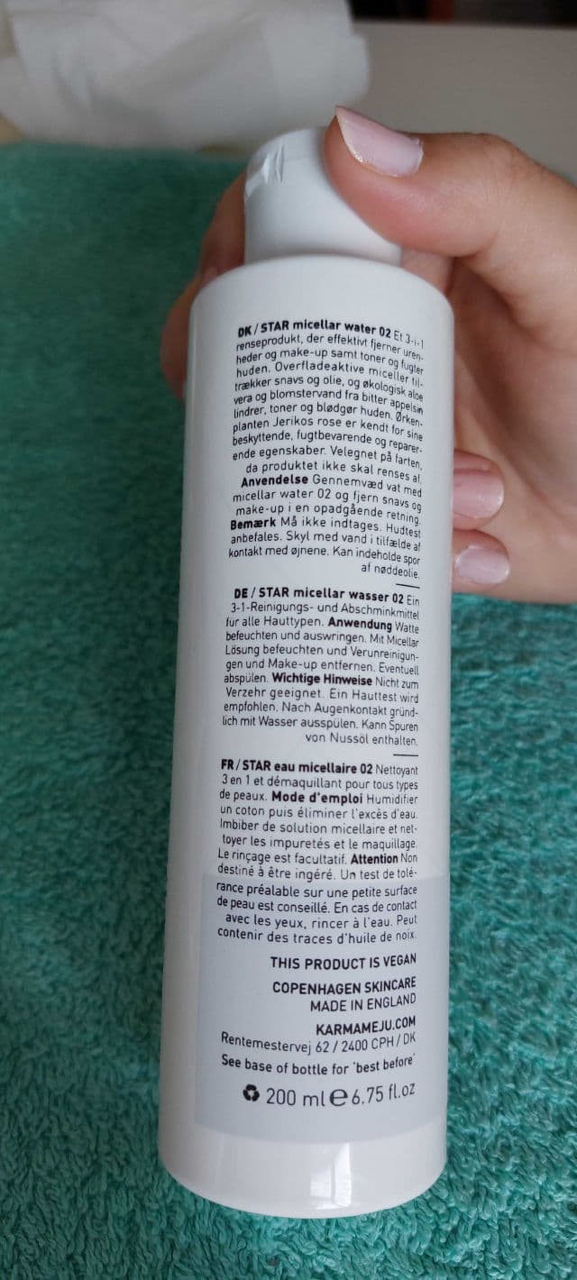 Karmameju Star Micellar Water 02 review photo by xokera81