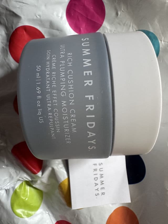 Summer Fridays Rich Cushion Cream Ultra Plumping Moisturizer review photo by mandquill