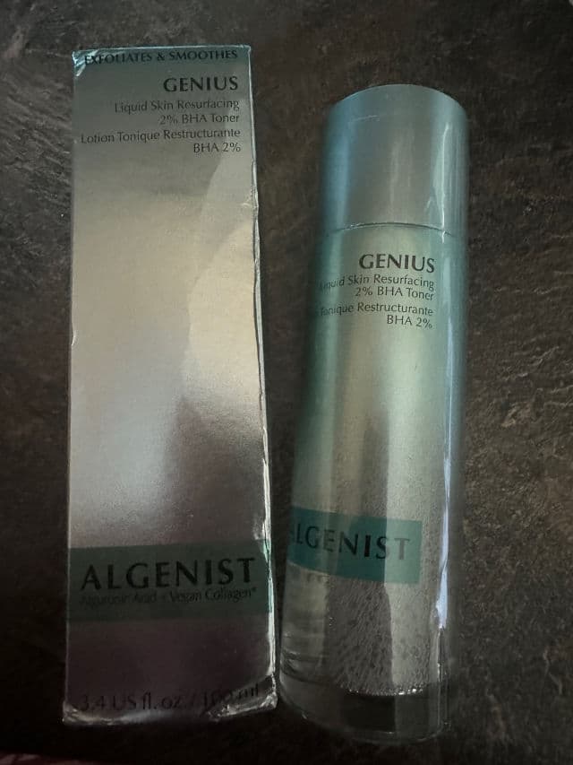 Algenist Genius Liquid Skin Resurfacing 2% BHA Toner  review photo by mandquill