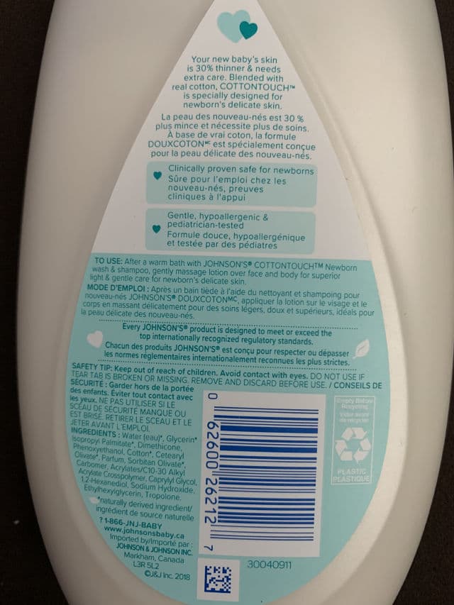 Johnson's Face & Body Lotion Cotton Touch review photo by alisax