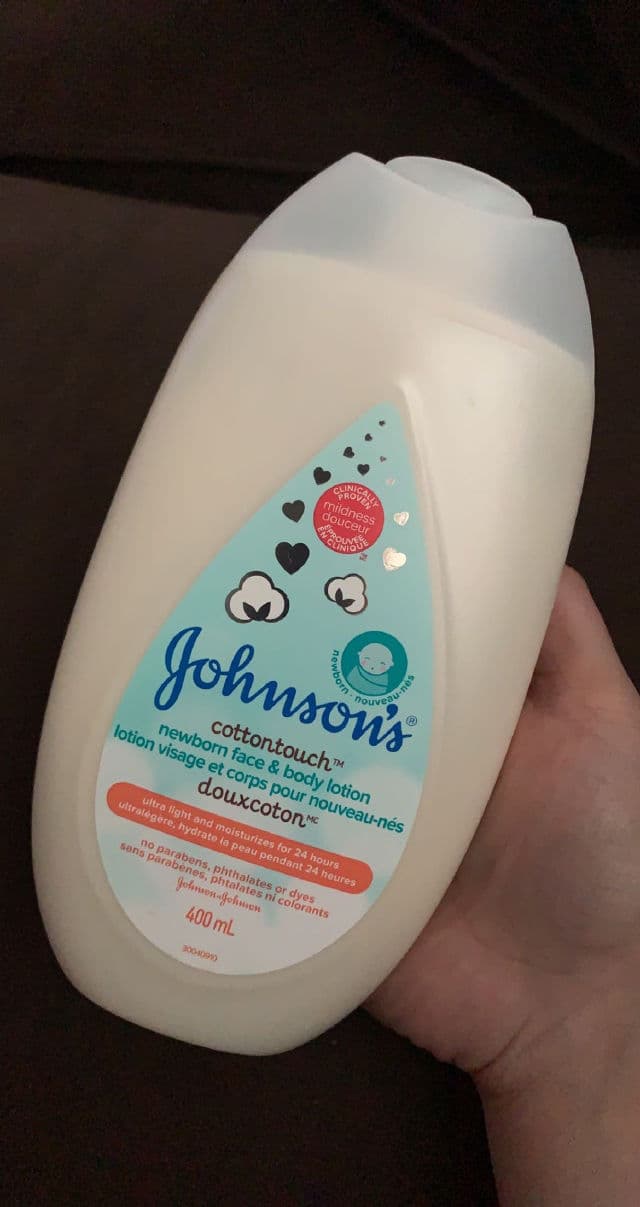 Johnson's Face & Body Lotion Cotton Touch review photo by alisax