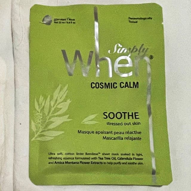 When Cosmic Calm Soothe Ultra-Soft Cotton Linter Bemliese Sheet Mask review photo by therealchelsea